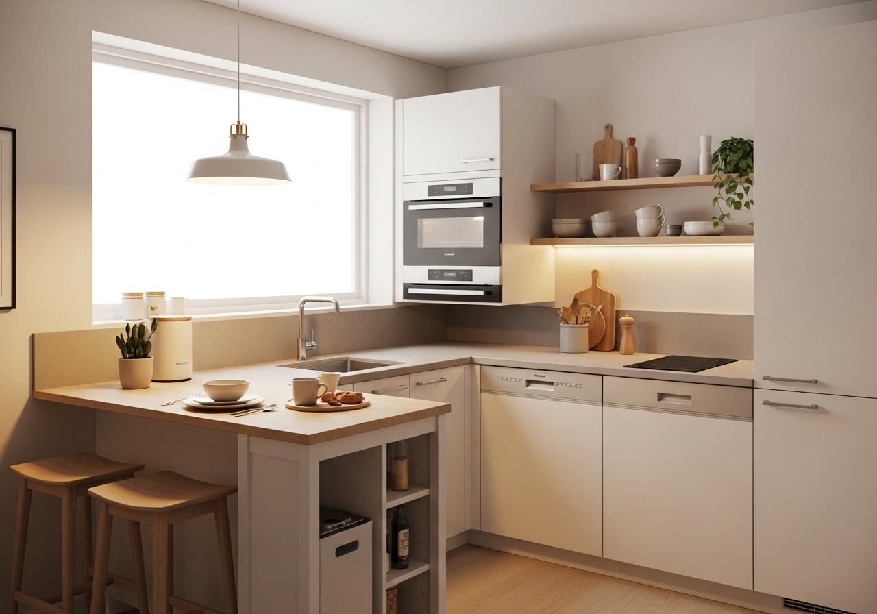 Electrodomésticos para cocina pequeña